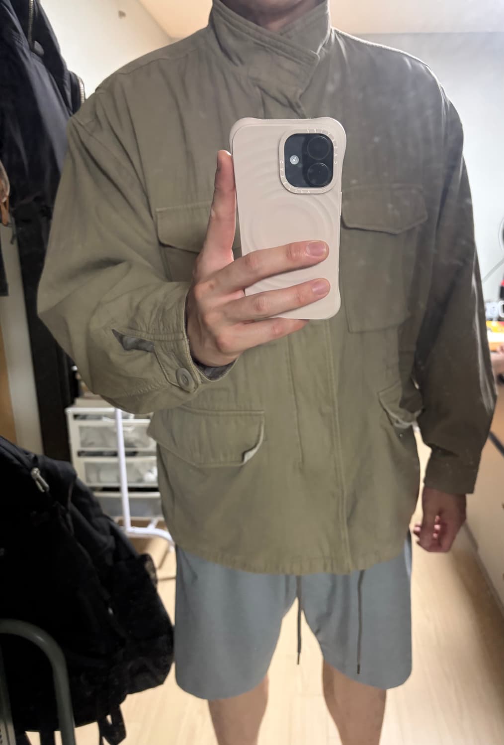 폴리테루 필드파카 베이지 24FW 상품이미지2
