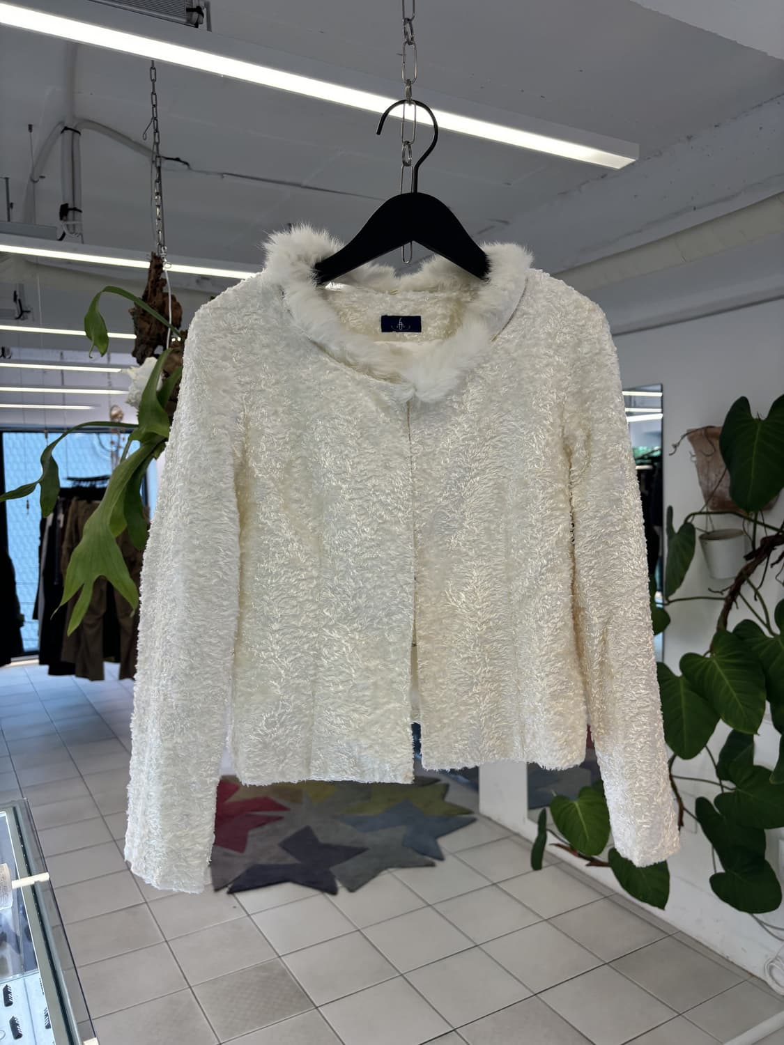 피조물빈티지 fur knit jacket 상품이미지1