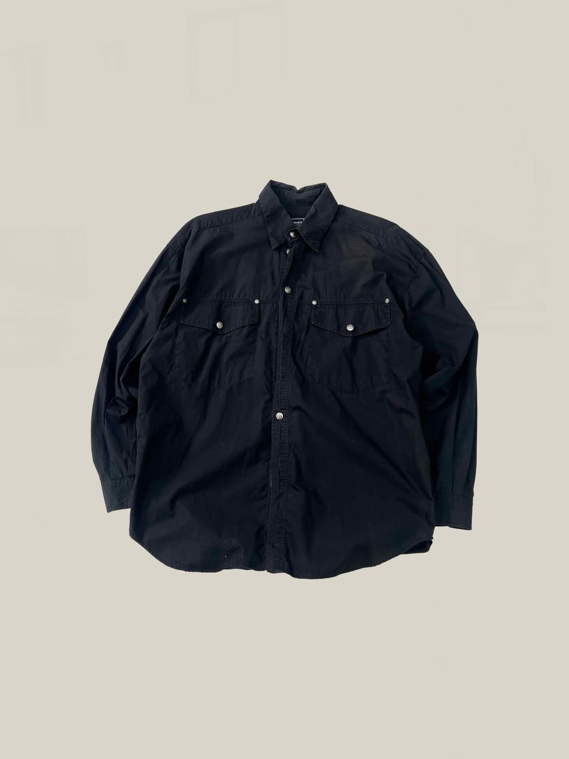 베르사체 메두사 코튼 셔츠 상품이미지1