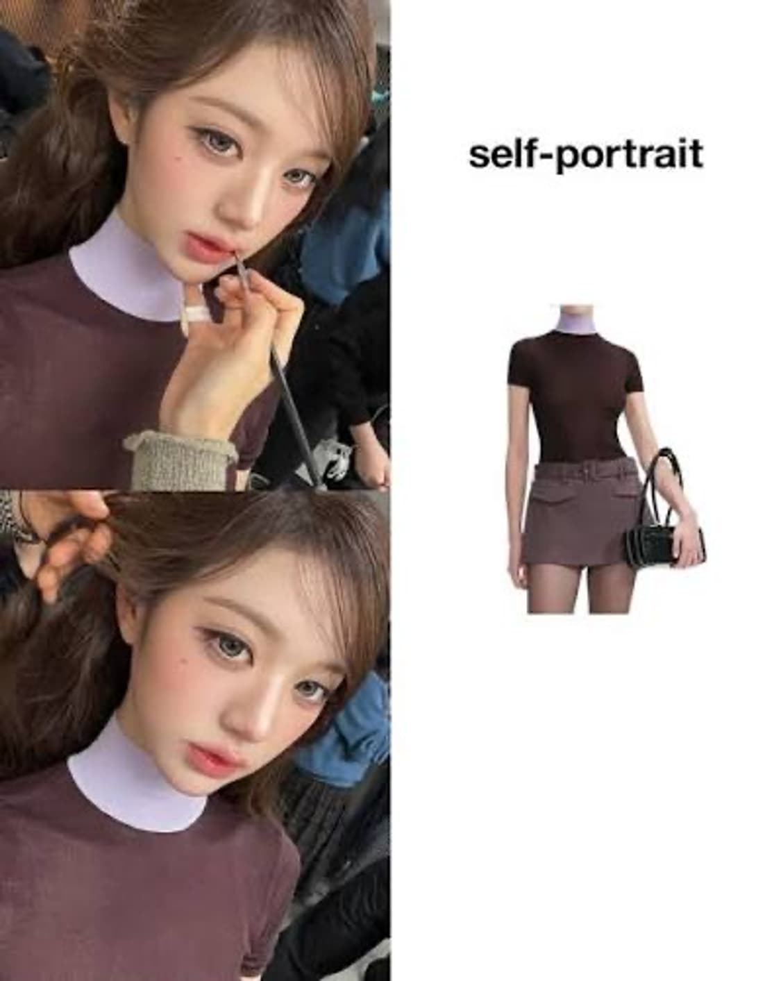 셀프포트레이트 장원영 전종서 착용 니트 상품이미지1