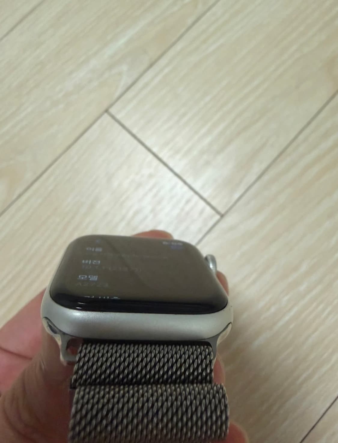 애플워치 se2 44mm 실버 판매합니다 상품이미지2