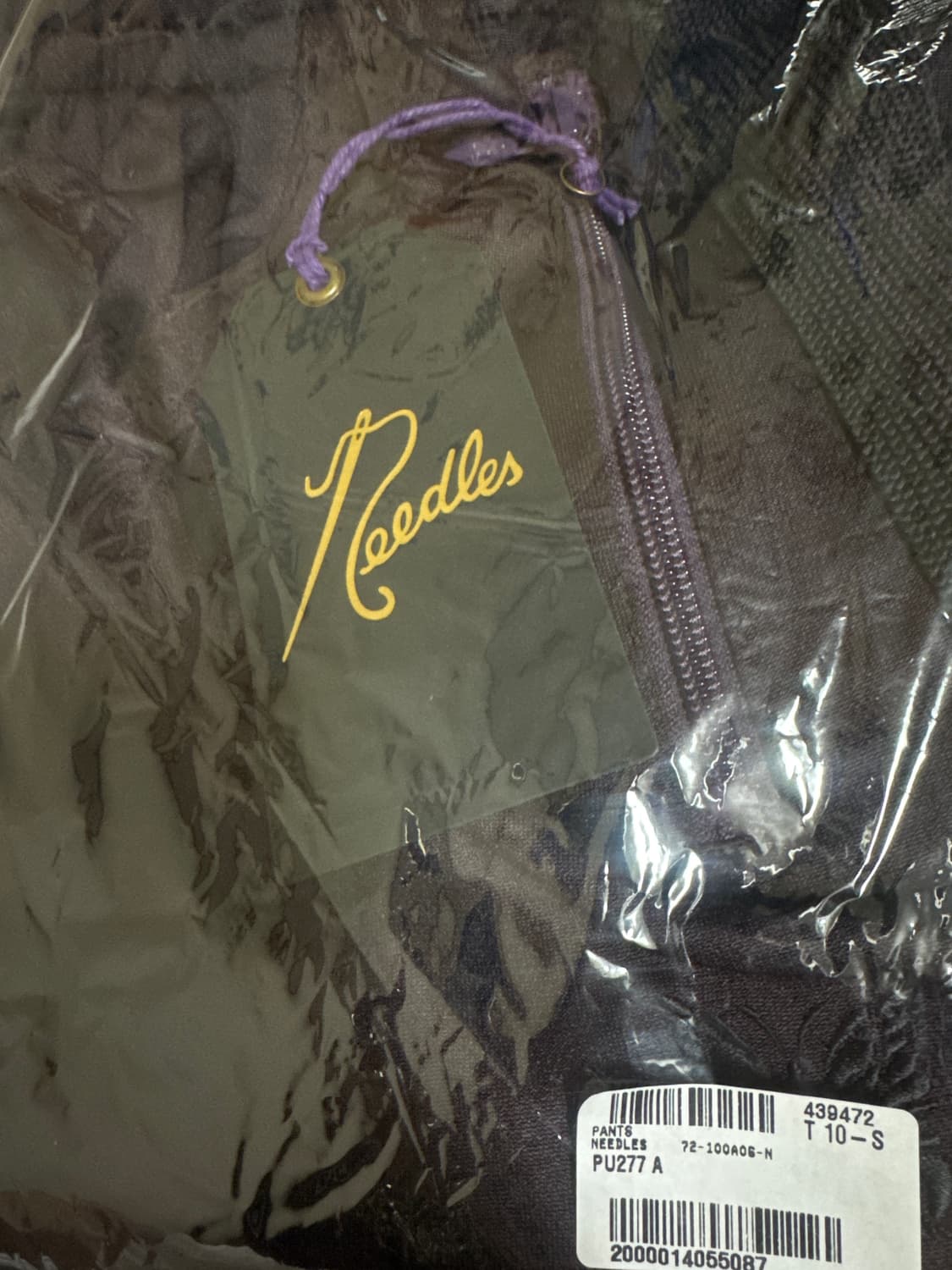 니들스 H.D 트랙팬츠 PU277A 다크퍼플 S 상품이미지1