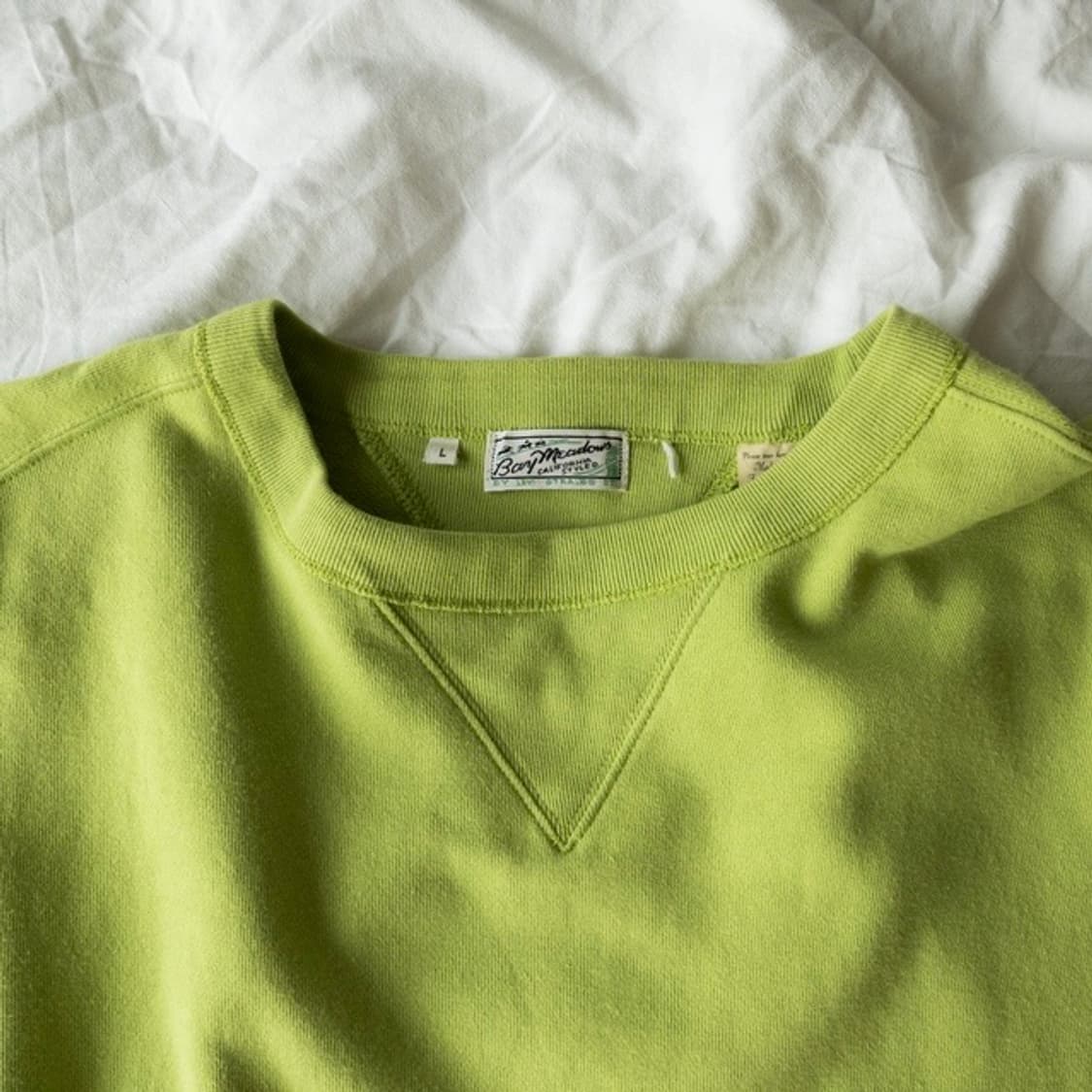 LVC 베이메도우 스웻셔츠 애플그린 L사이즈 상품이미지2