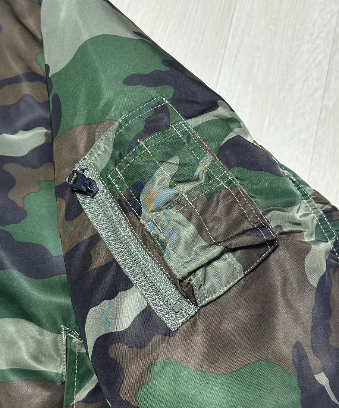 90s 캡클로딩 우드랜드 MA-1 자켓 상품이미지7