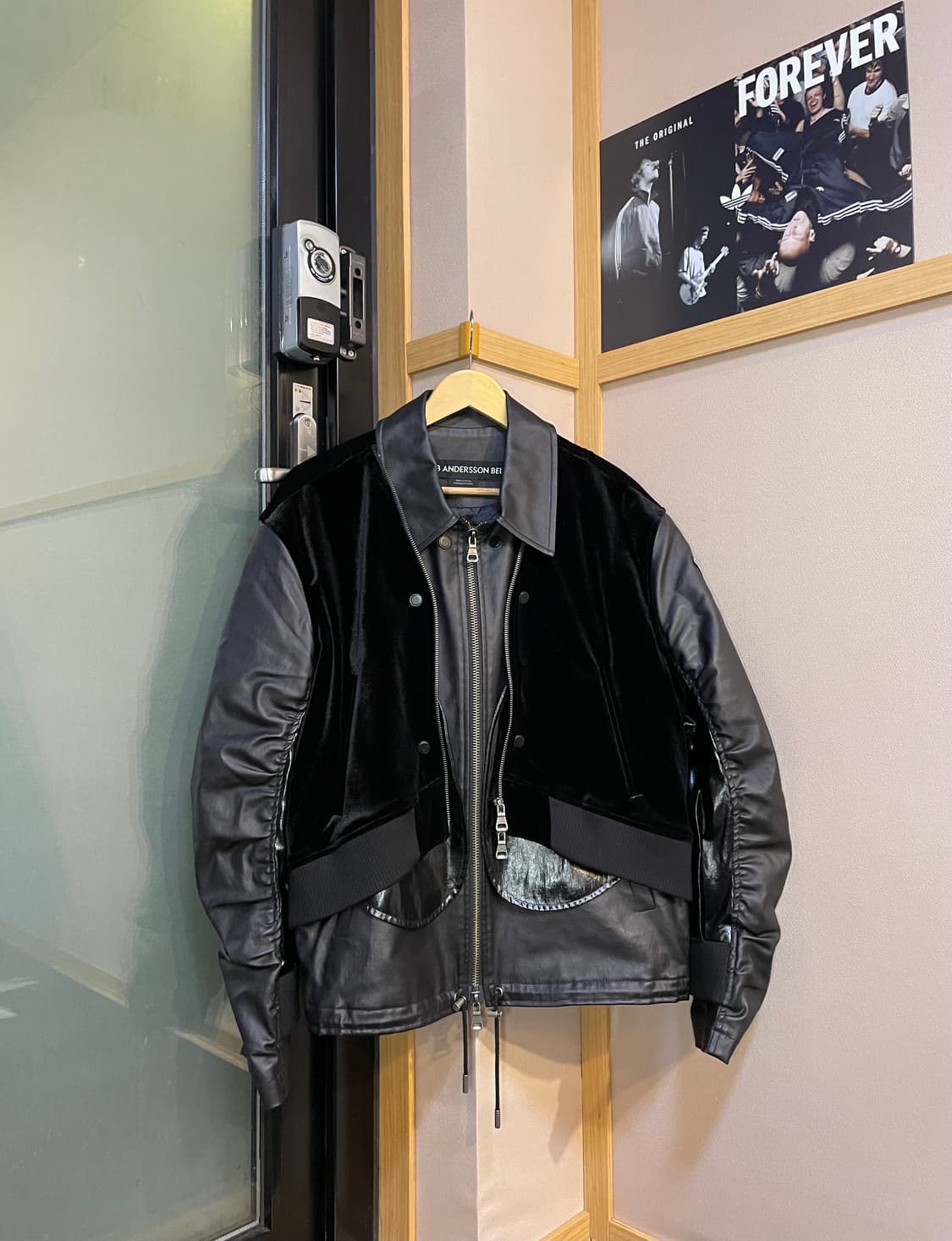 앤더슨벨 비엔타인 블랙 집업 자켓 XL 상품이미지2