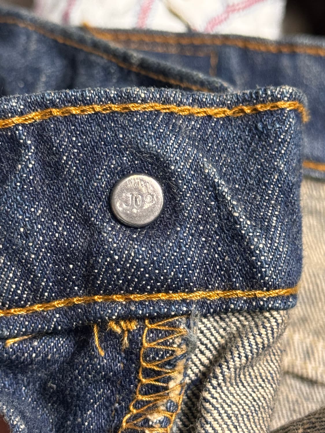 리바이스 607 00s 일본 오렌지탭 데님 팬츠 상품이미지6