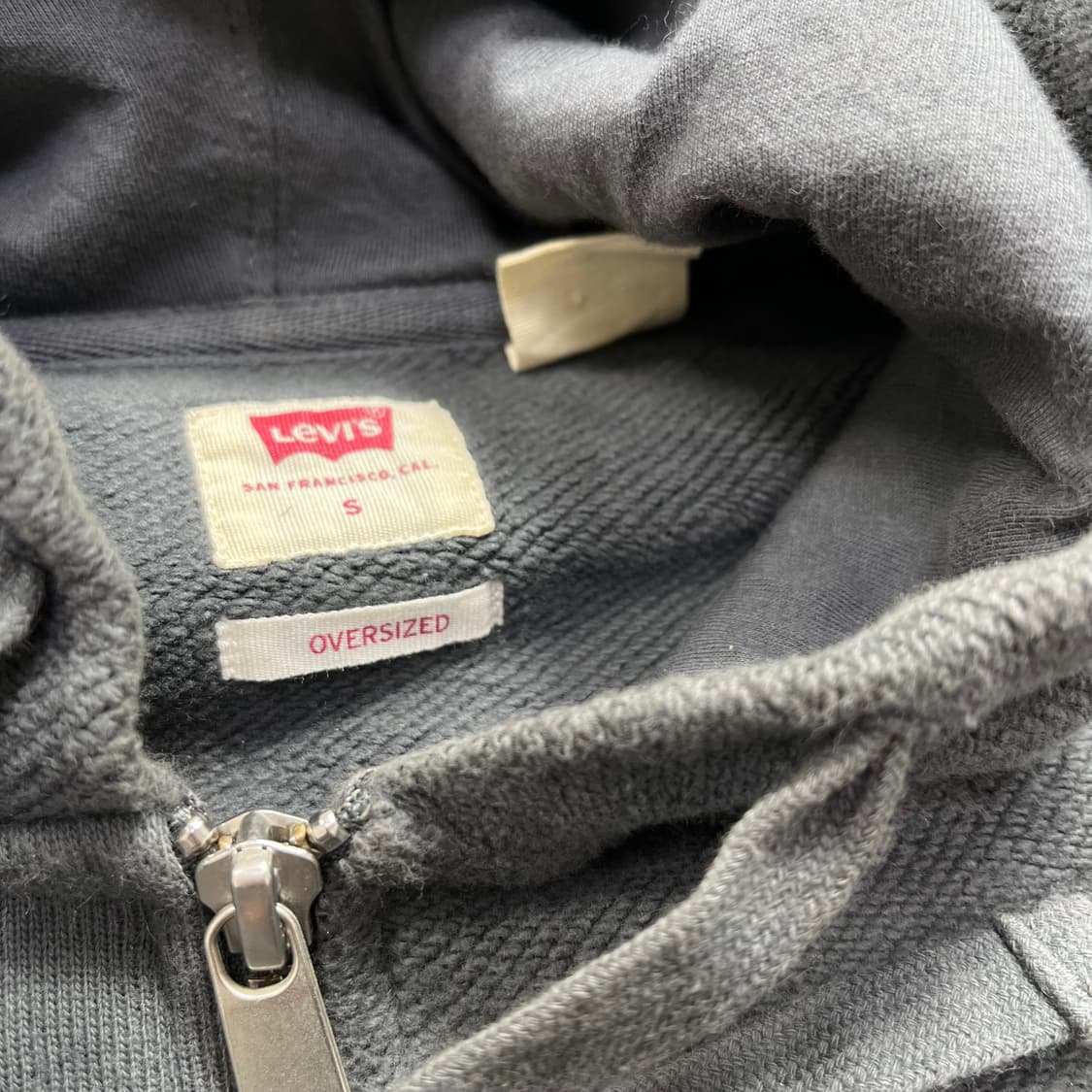 Levis 리바이스 후드 그런지 패치 인디고 집업(s) 상품이미지2