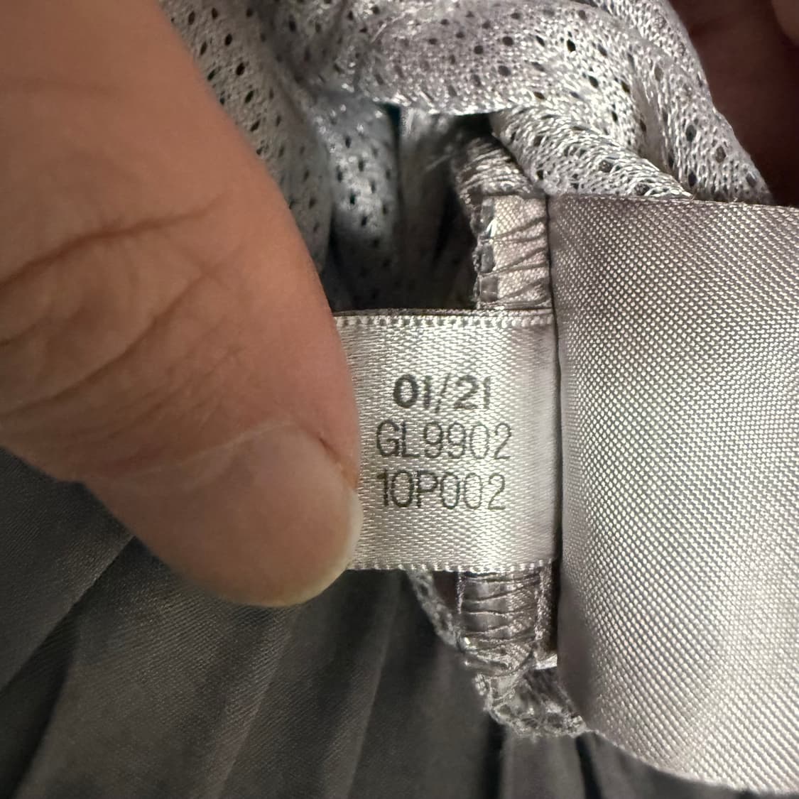 아디다스 스케이트보딩 반집업 가먼트워시 트랙 자켓 아노락 그레이 S 파이 상품이미지6