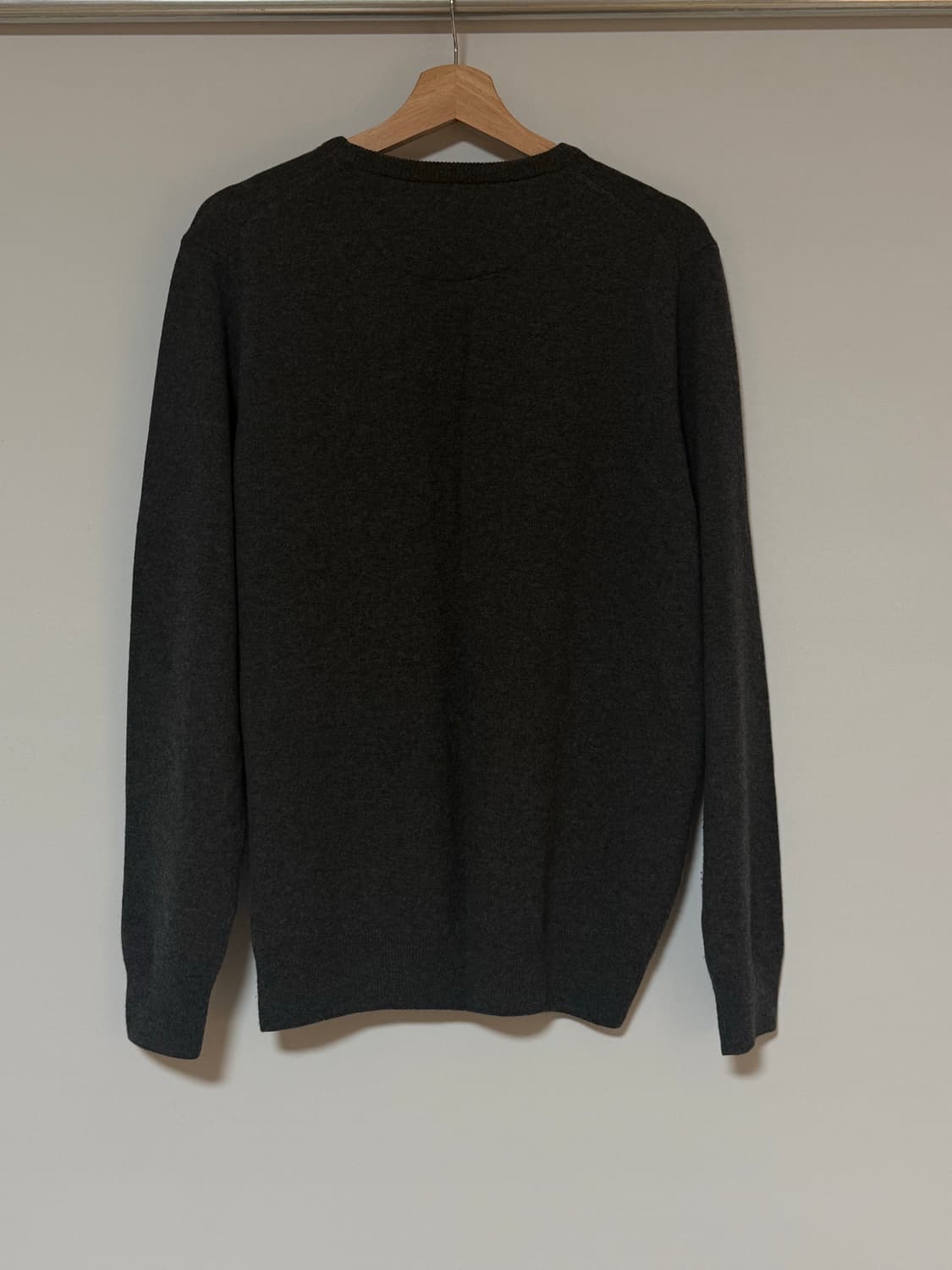 [L] 폴로 랄프로렌 포니로고 자수 울 니트 그레이 상품이미지4