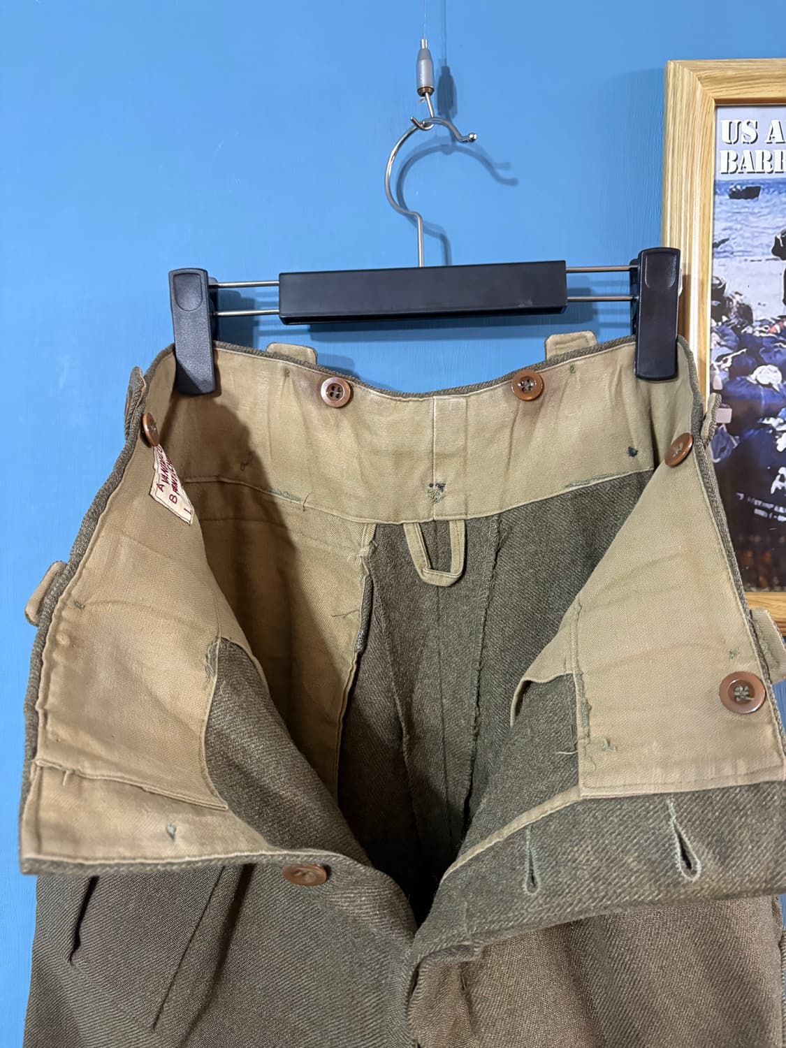 50’s Belgian Army Battle Dress Pant. 상품이미지6