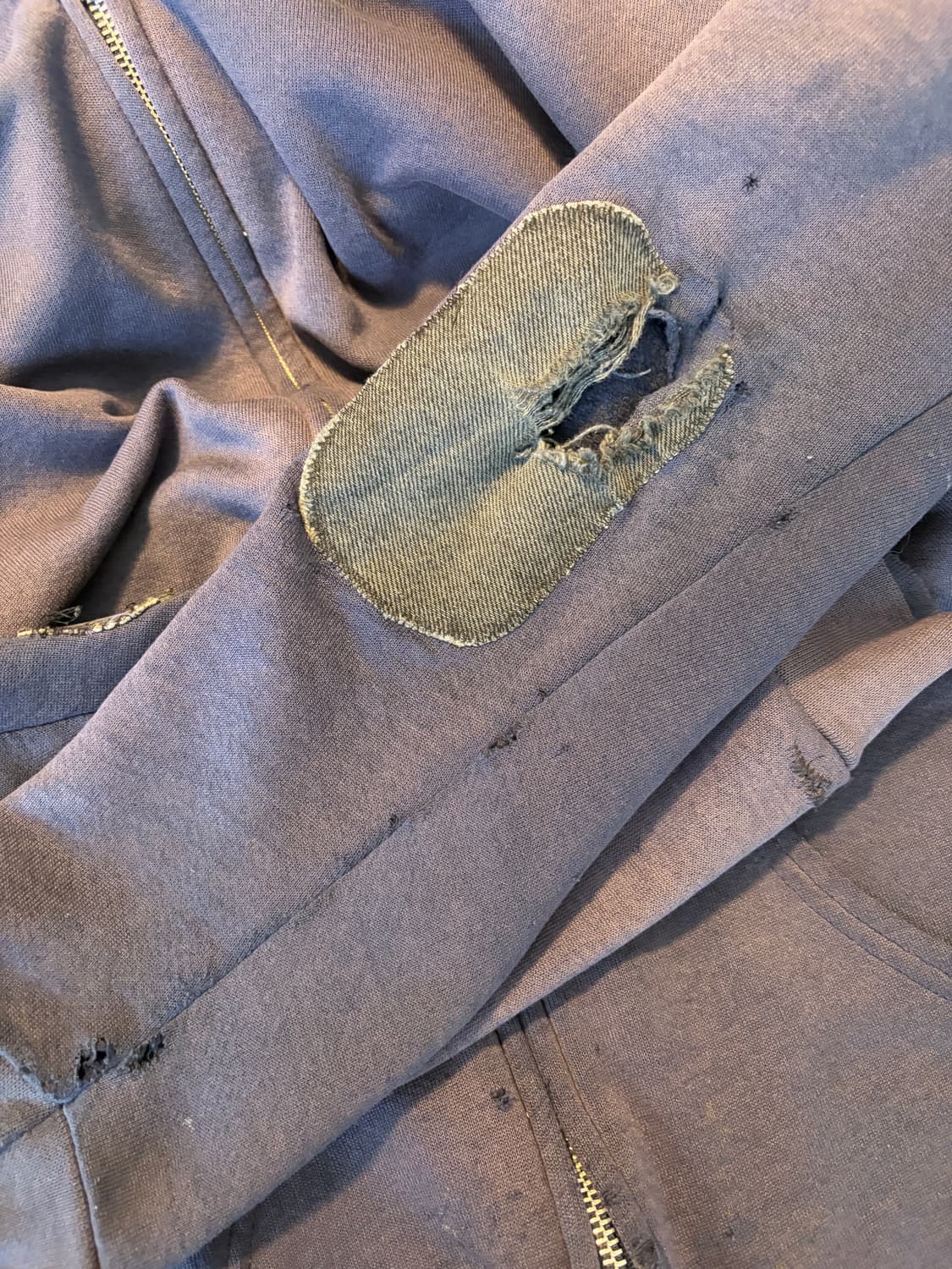 90s distressed 후드집업 상품이미지6