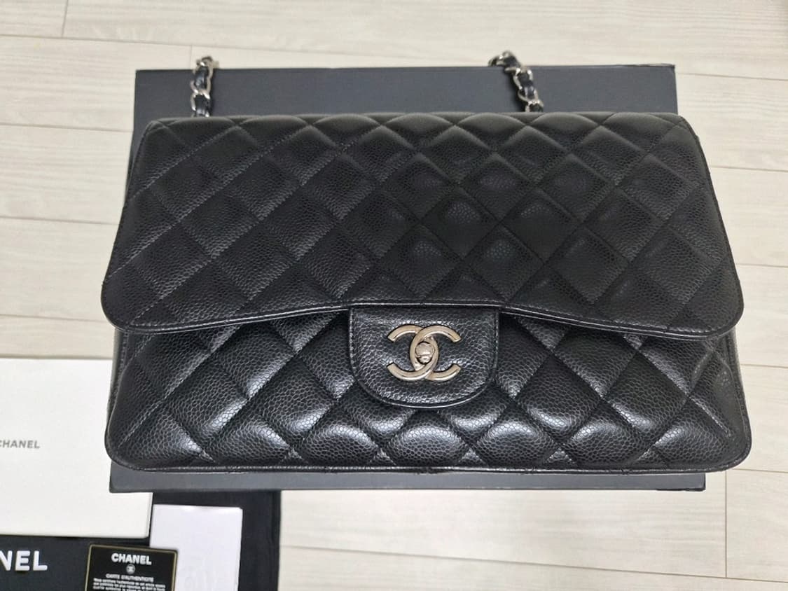 샤넬 클래식 점보(라지) 은장 상품이미지1