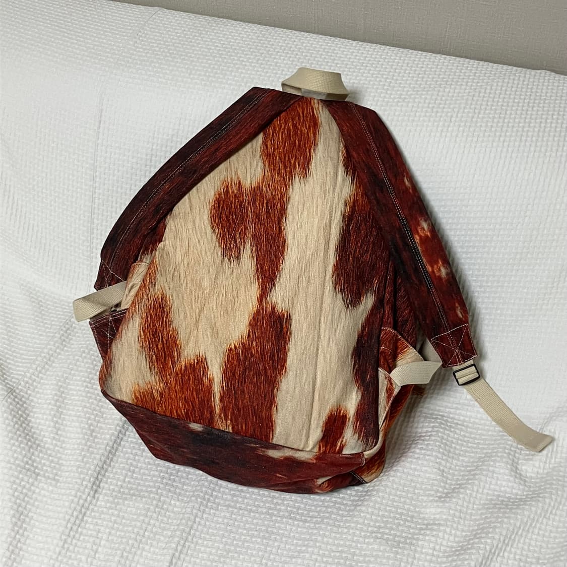 스투시 캔버스 백팩 카우하이드 상품이미지6