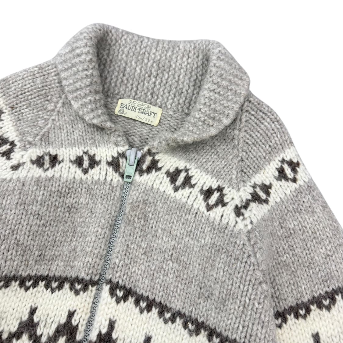 뉴질랜드 핸드메이드 코위찬 울자켓 상품이미지4