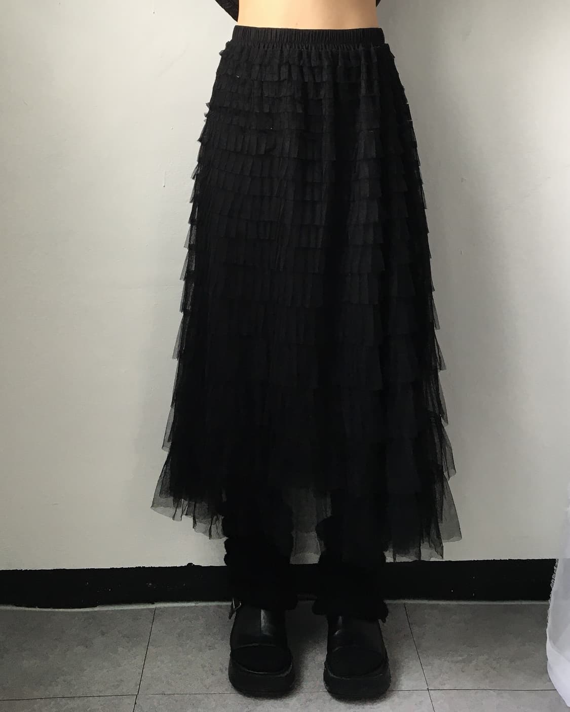 Sha layer long skirt 상품이미지4