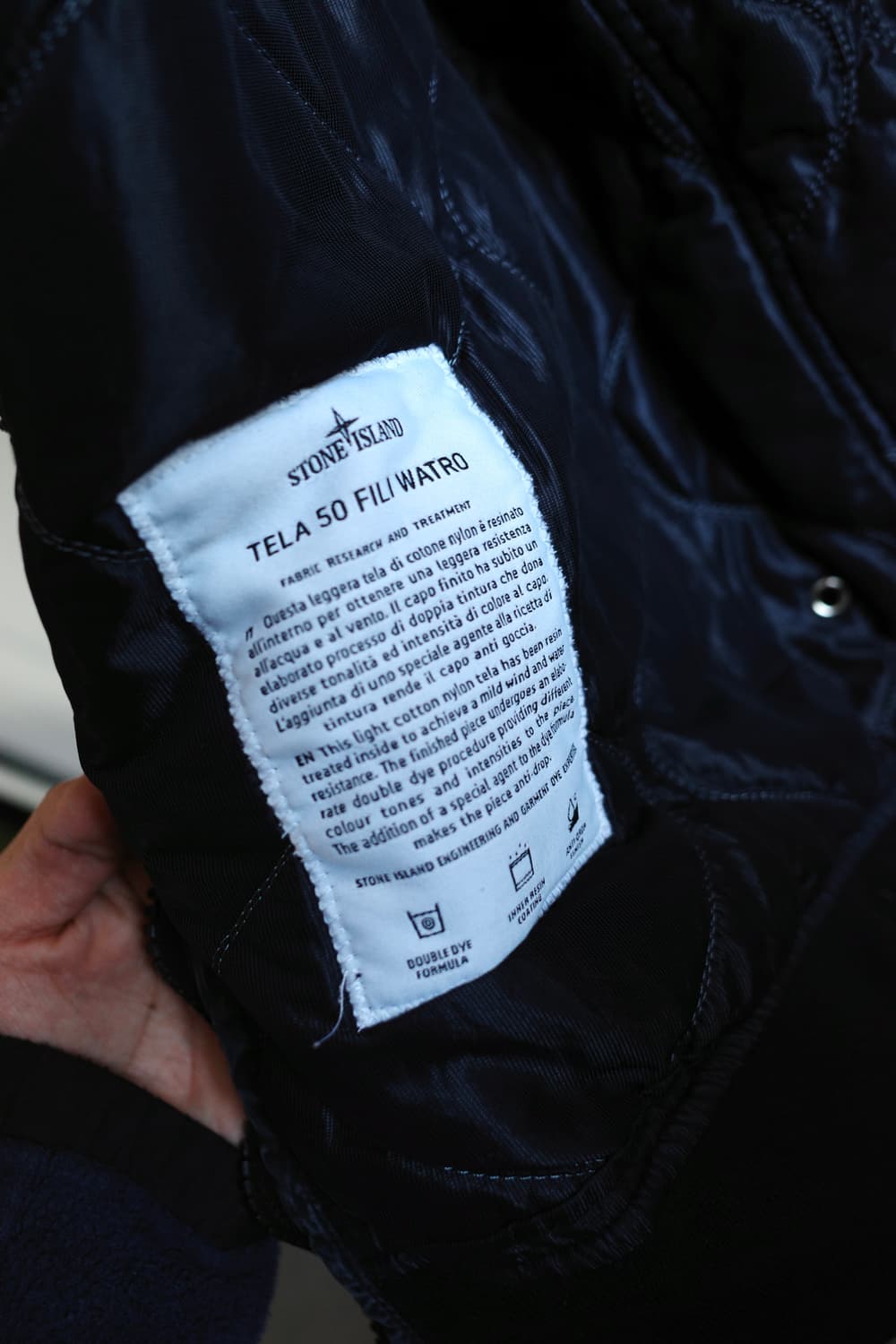 스톤아일랜드 텔라 50 봄버 자켓 상품이미지7