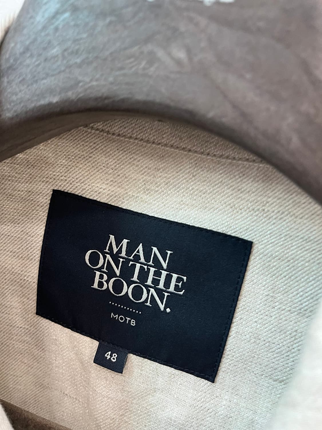 95-100) 맨온더분 린넨 사파리자켓  상품이미지4