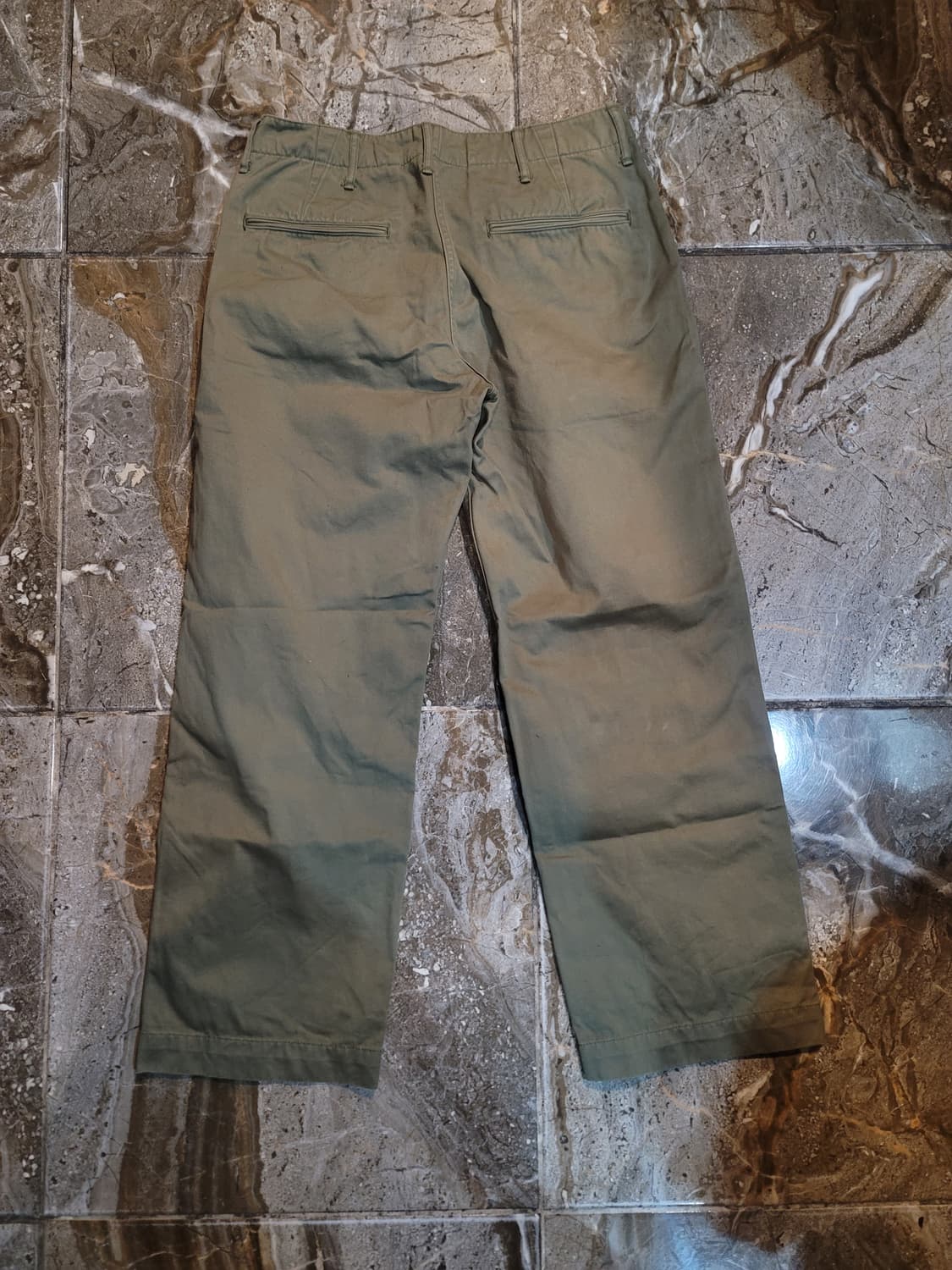 웨어하우스 덕디거 올리브 치노팬츠  상품이미지2