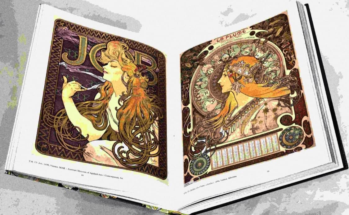 미개봉 / 알폰스무하 아르누보 아트북  상품이미지9