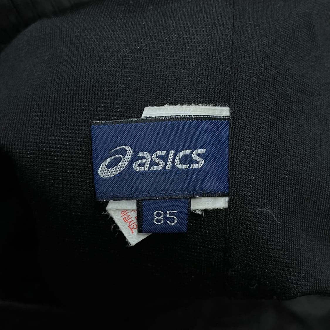 [정품/85] 아식스 블랙 트레이닝 바지 b19 상품이미지4