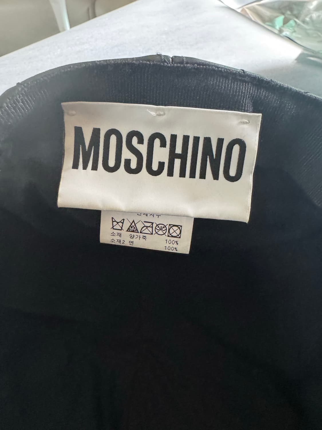 moschino 퀼팅백 캡 상품이미지5