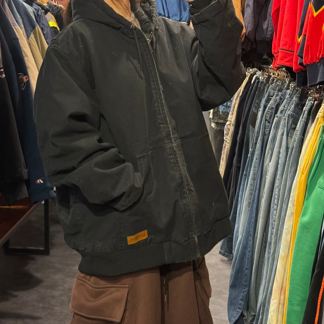 [IM] 빈티지 워크후드자켓 상품이미지4