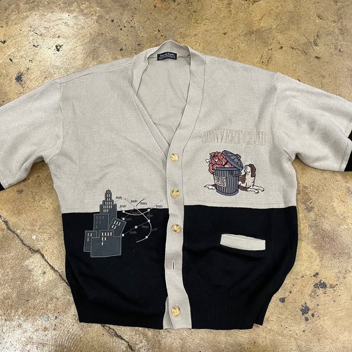 [정품] 빈티지 패턴 가디건 b17 상품이미지3