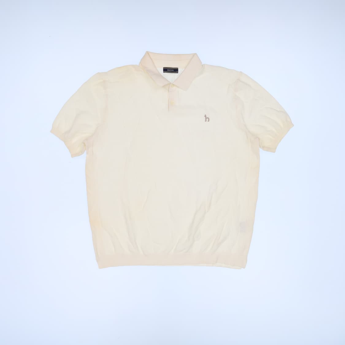 115 헤지스 반팔 카라 니트 0413M 상품이미지1