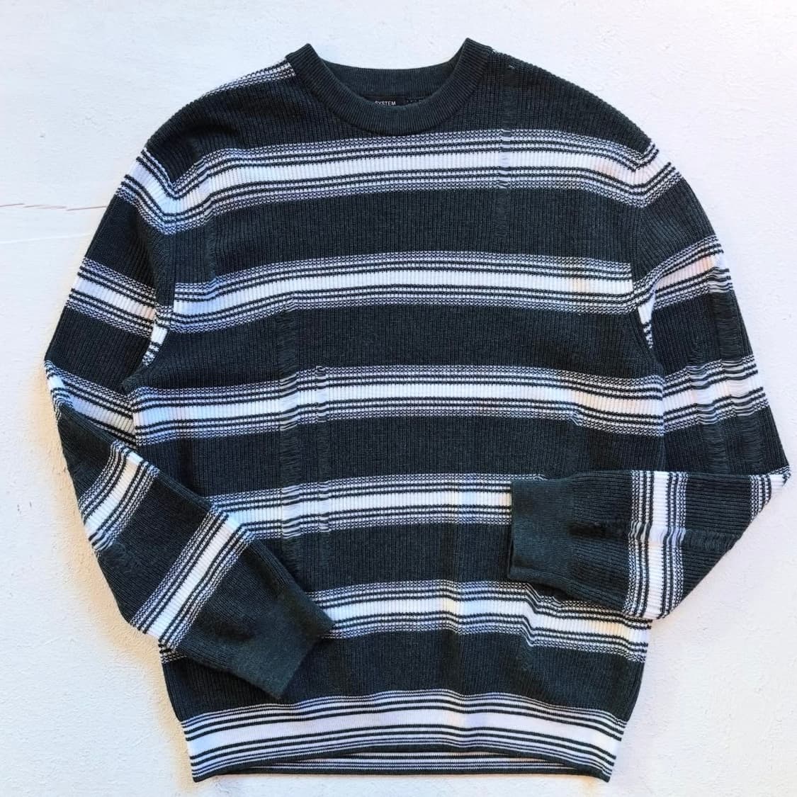 시스템 스트라이프 스웨터 상품이미지5
