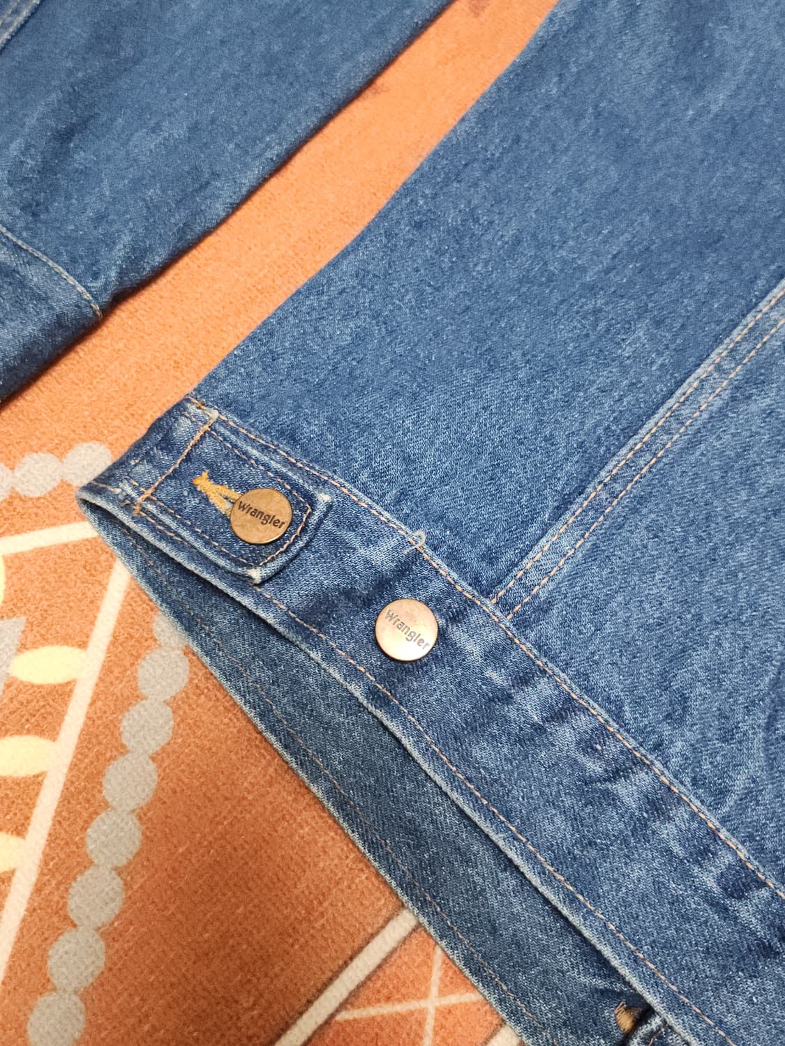 80s 랭글러(Wrangler) 124mj 데님자켓 상품이미지6