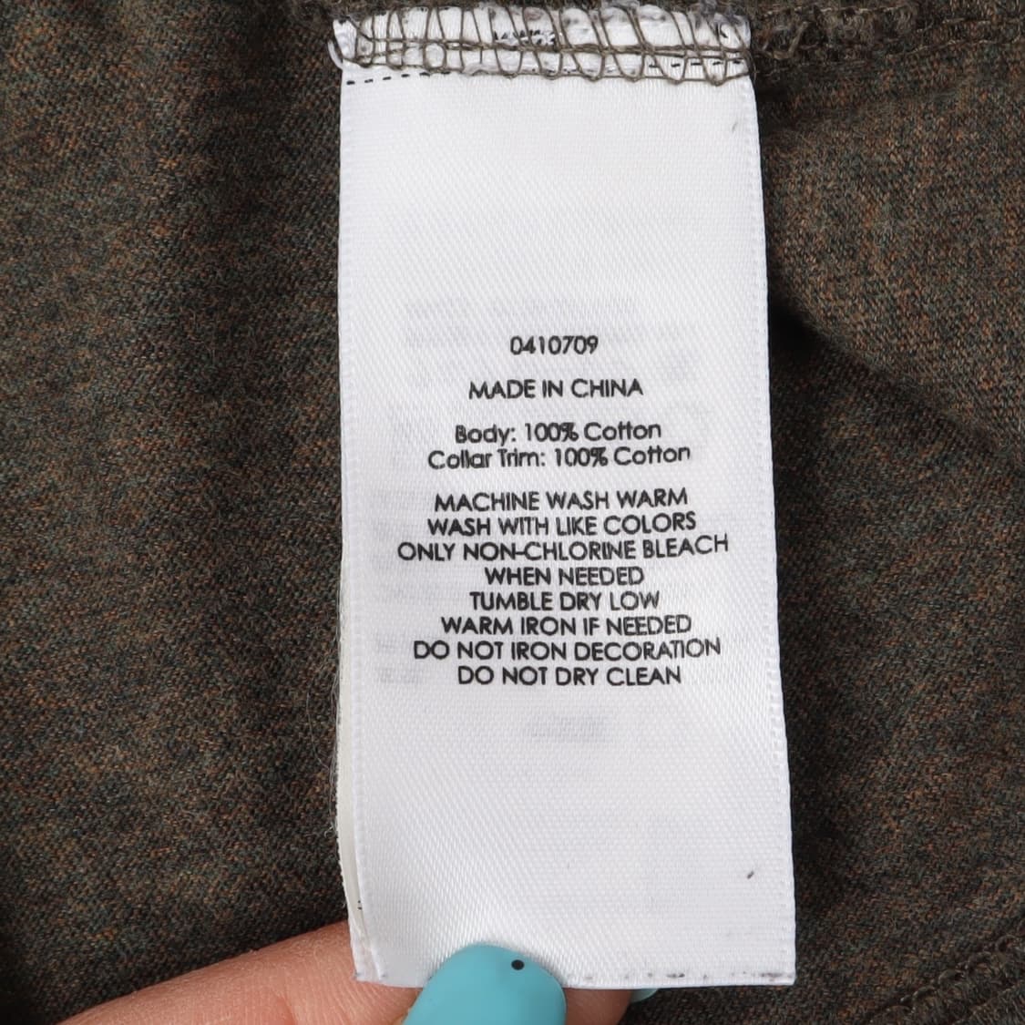 폴로 랄프로렌 카키 롱슬리브 티셔츠 상품이미지9