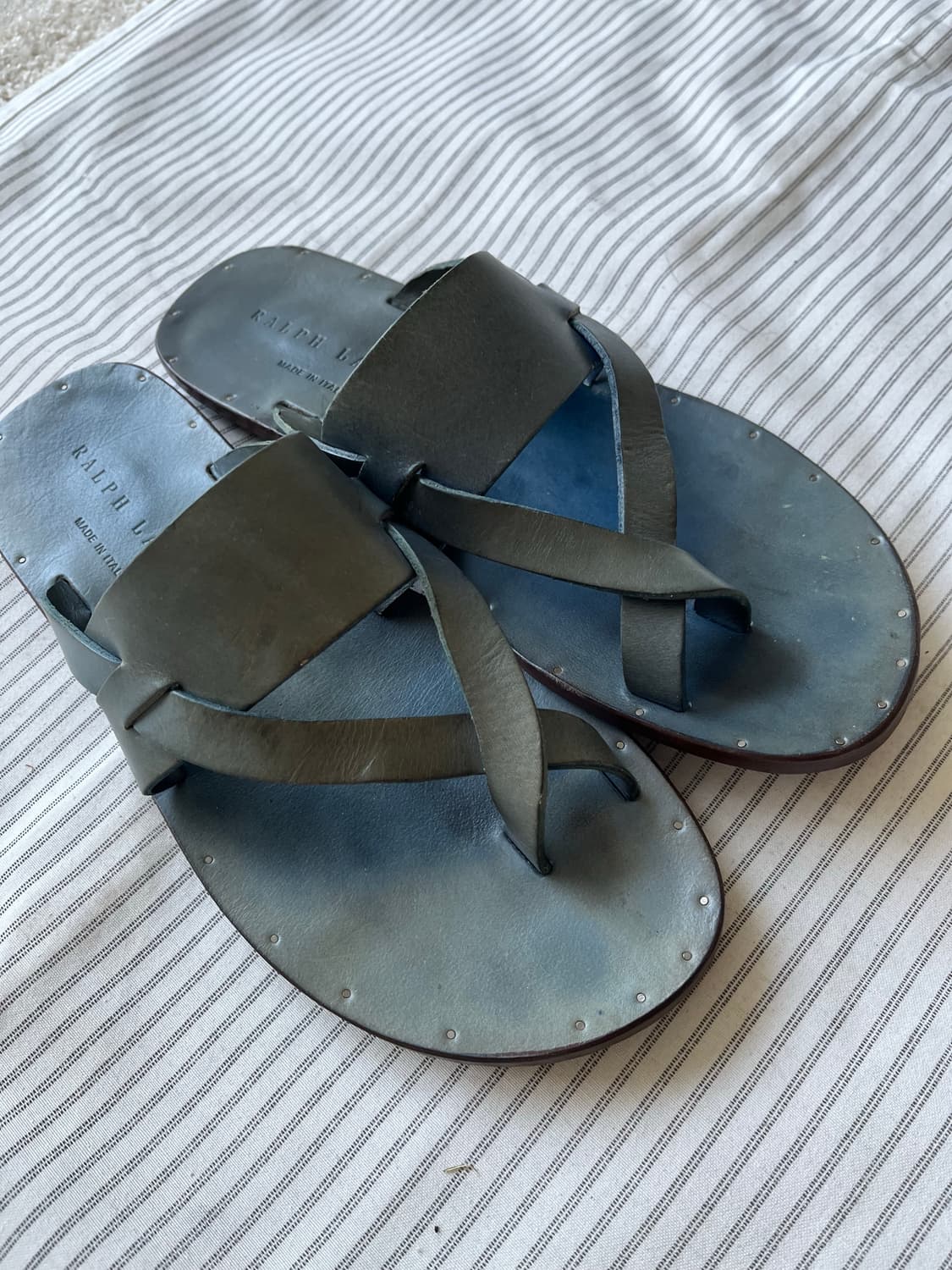 폴로 랄프로렌 이태리 레더 샌들 (270) 상품이미지4