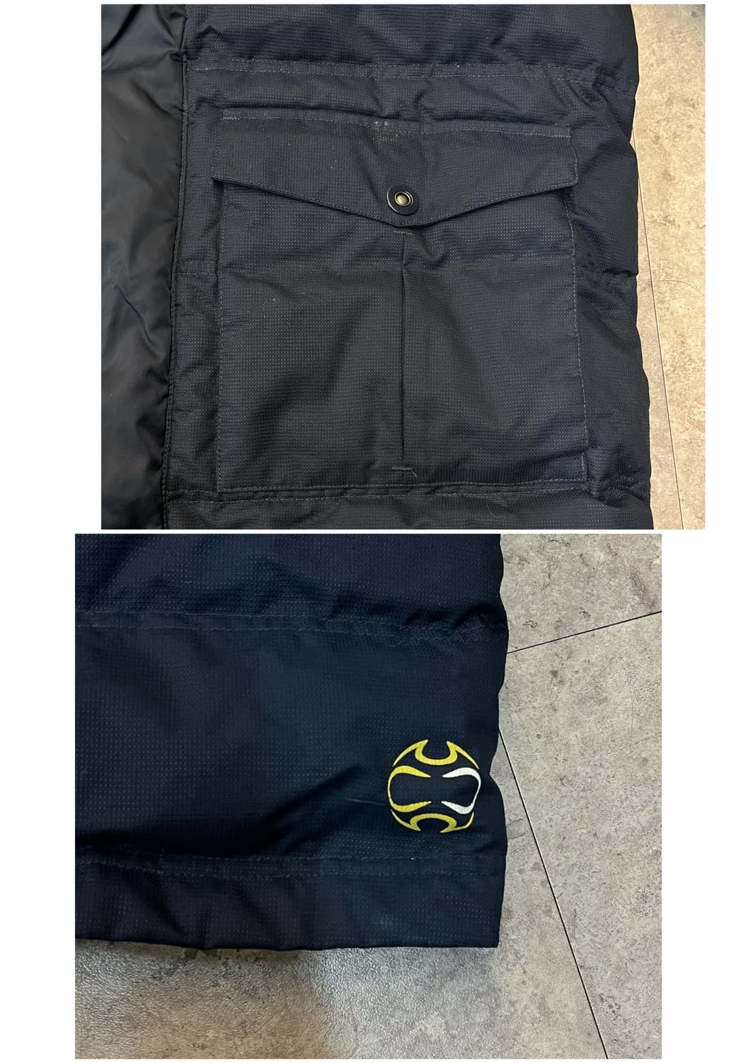 아디다스 레알 마드리드 덕다운 자켓 네이비 105 S  #csz1947 상품이미지6