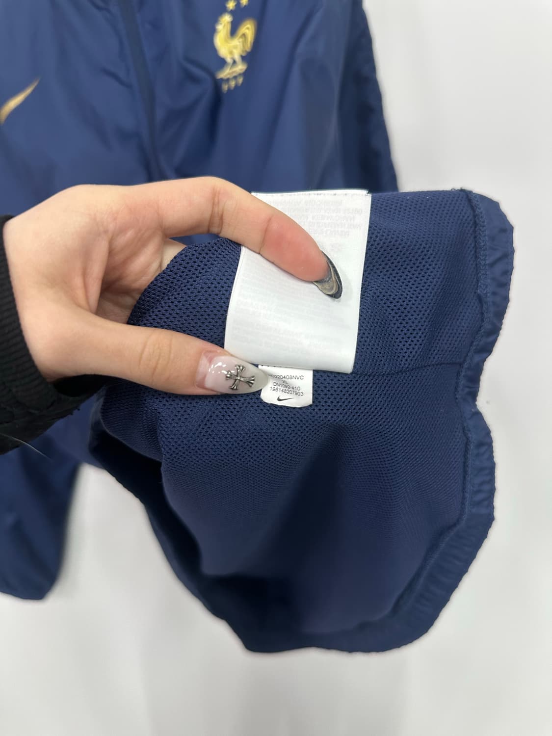 나이키 네이비 프랑스 바람막이 상품이미지4