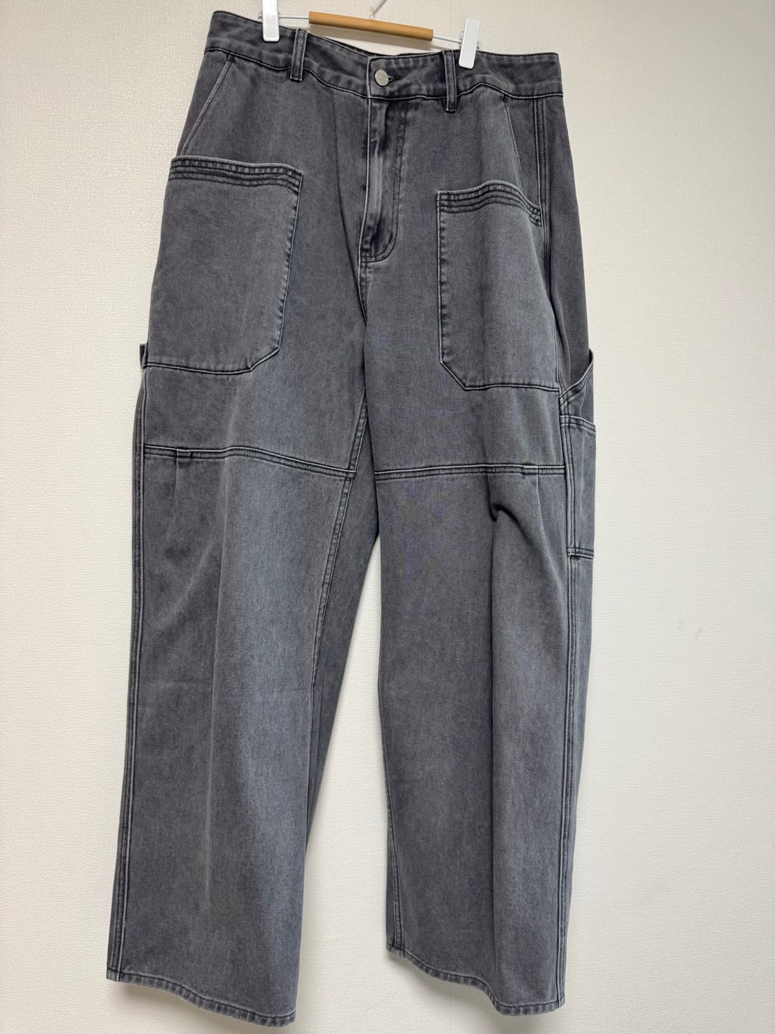 파브레가 로크 카치온 카펜터 팬츠 스모크 그레이 L 상품이미지2