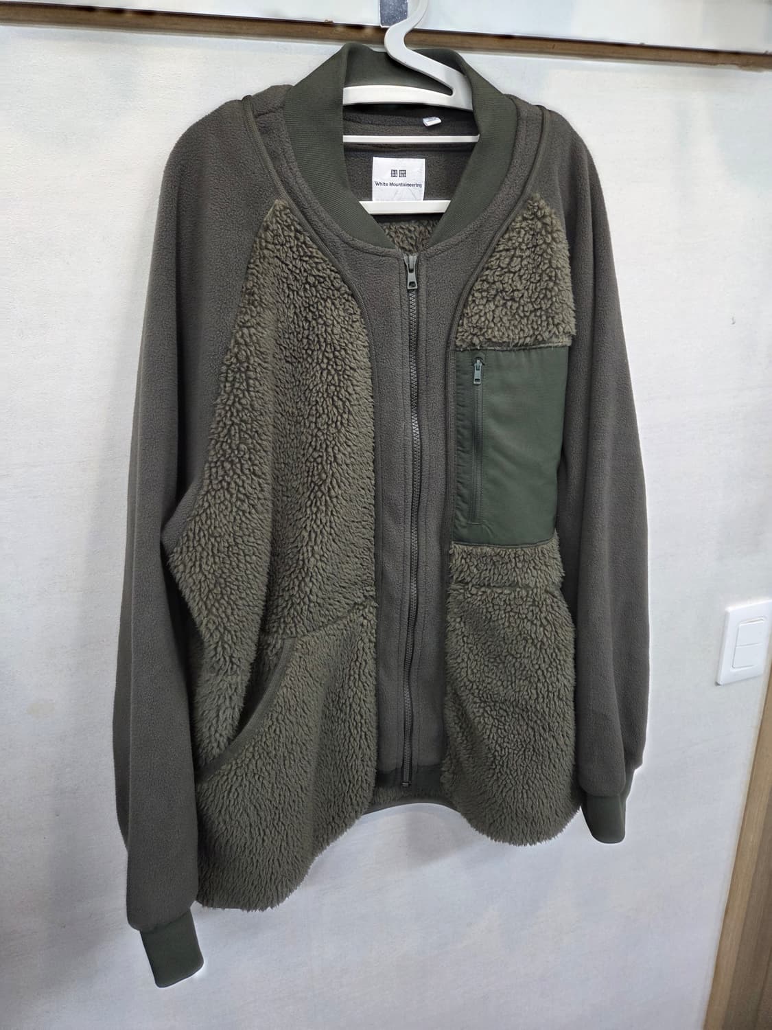 유니클로 화이트마운티니어링 플리스 자켓 xl 상품이미지4