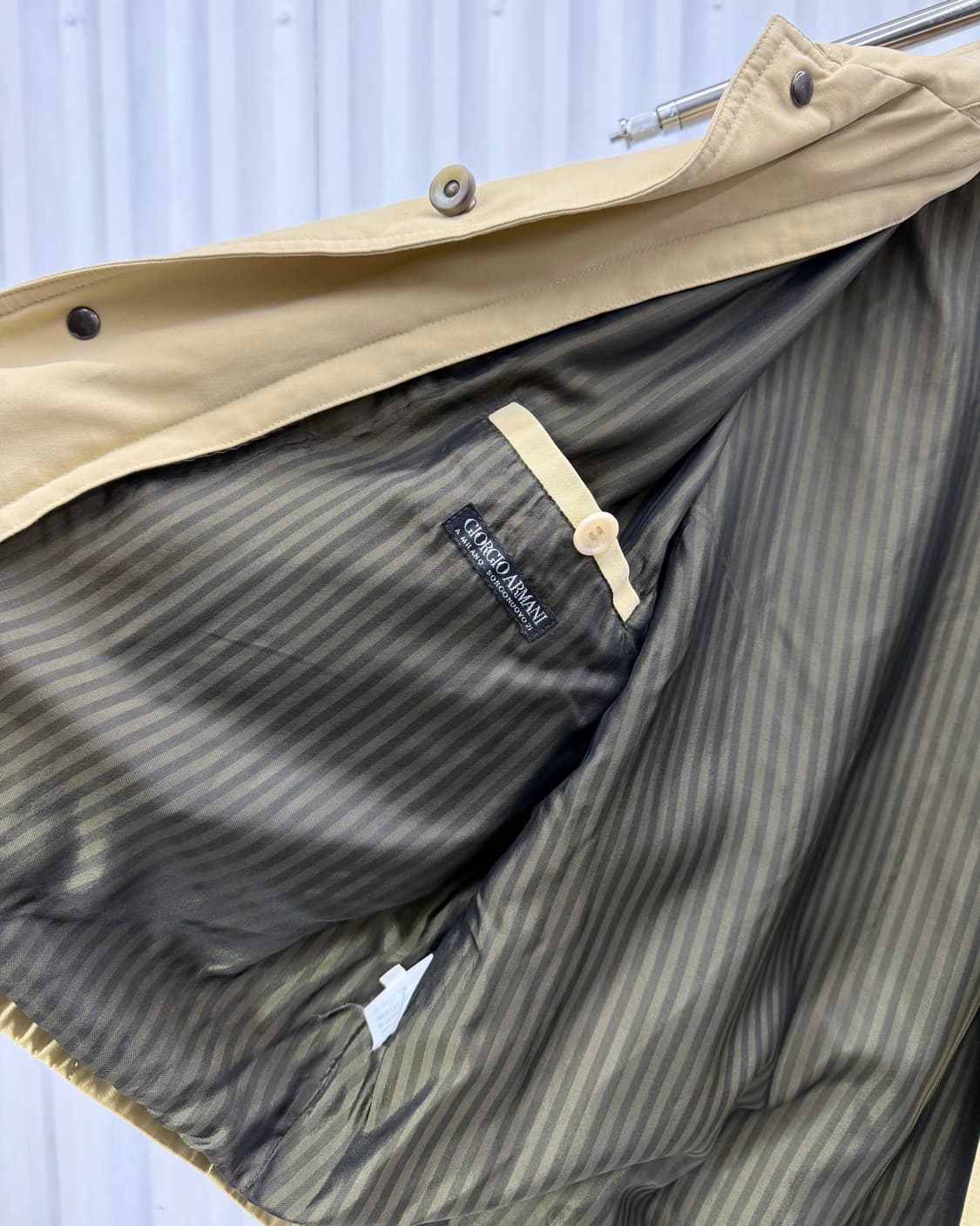 early 90s Giorgio Armani Cotton Bomber  상품이미지9