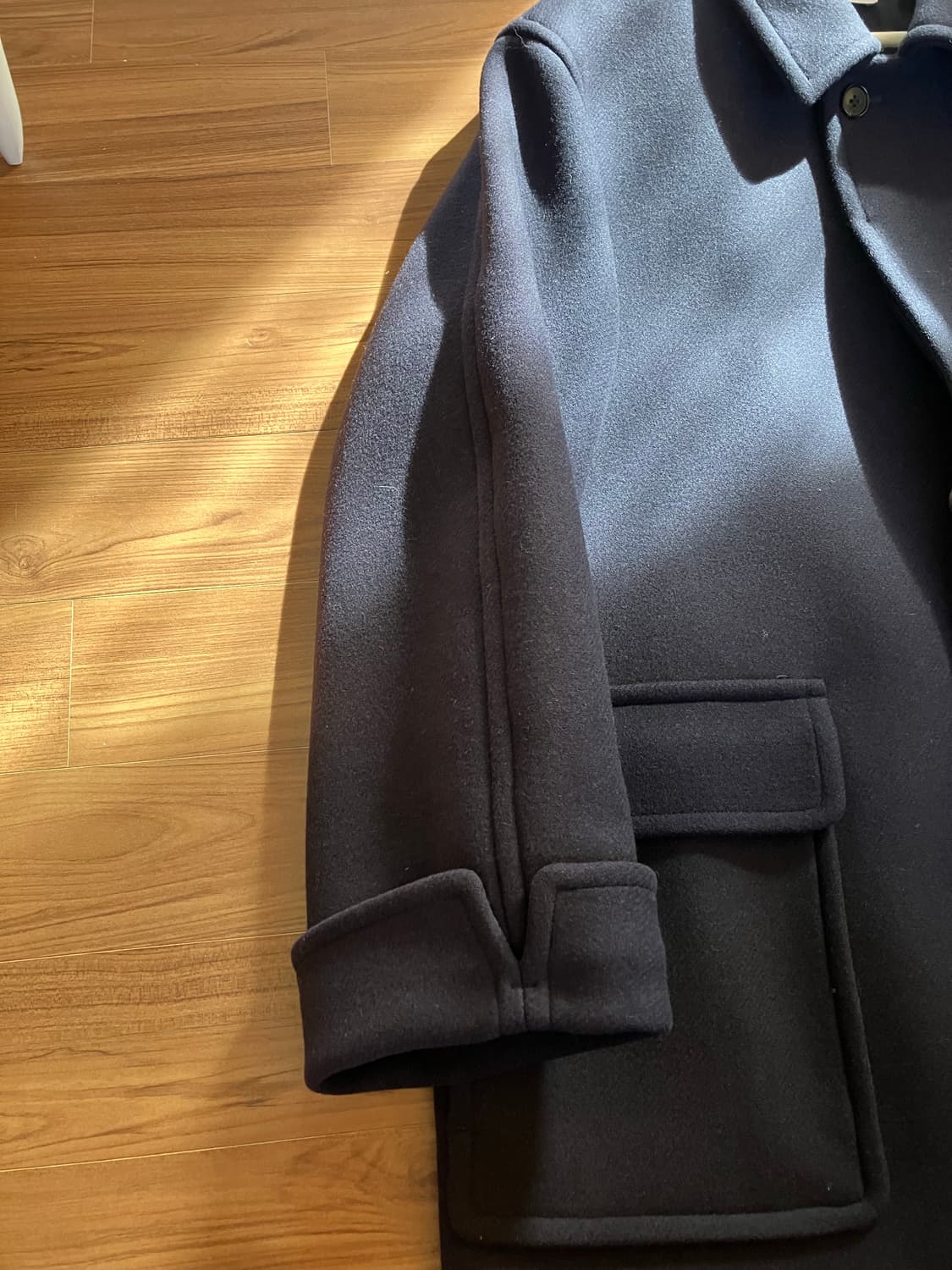 그라페이퍼 네이비 더블멜톤1사이즈 상품이미지4