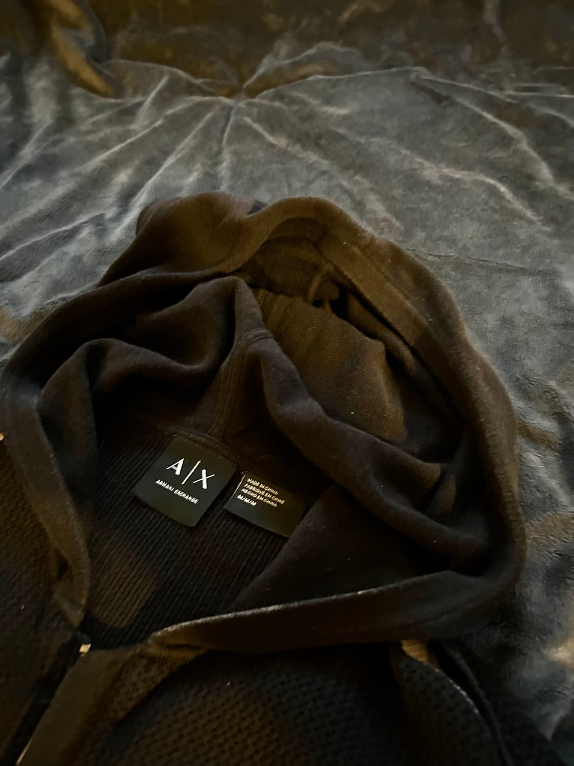 Armani Exchange 2way Slim Hoodie Zip Up 상품이미지4