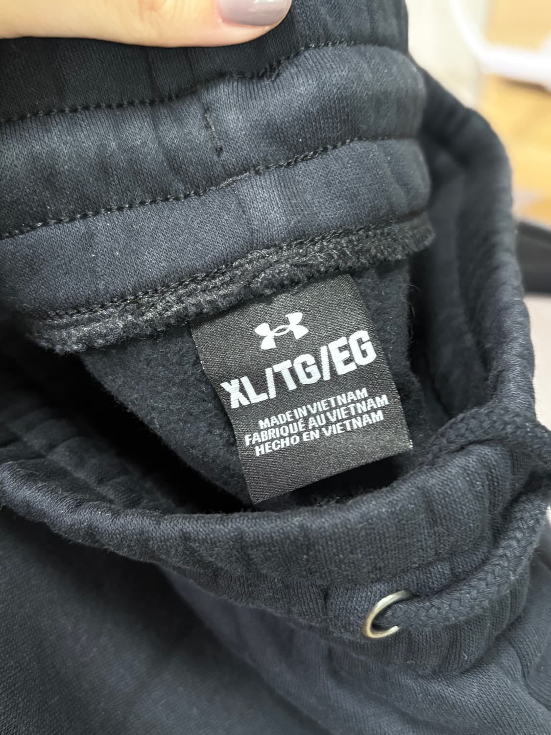 언더아머 여성 기모 조거팬츠 상품이미지2