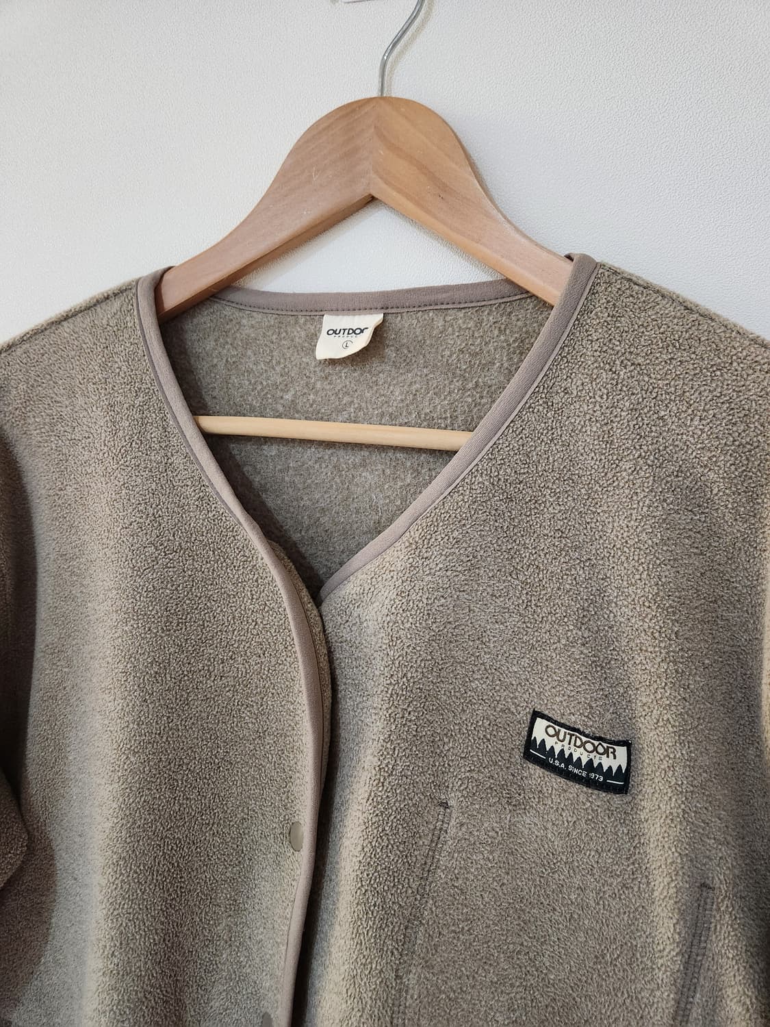 여자 아웃도어프로덕츠 오버핏 후리스 가디건 L 상품이미지2