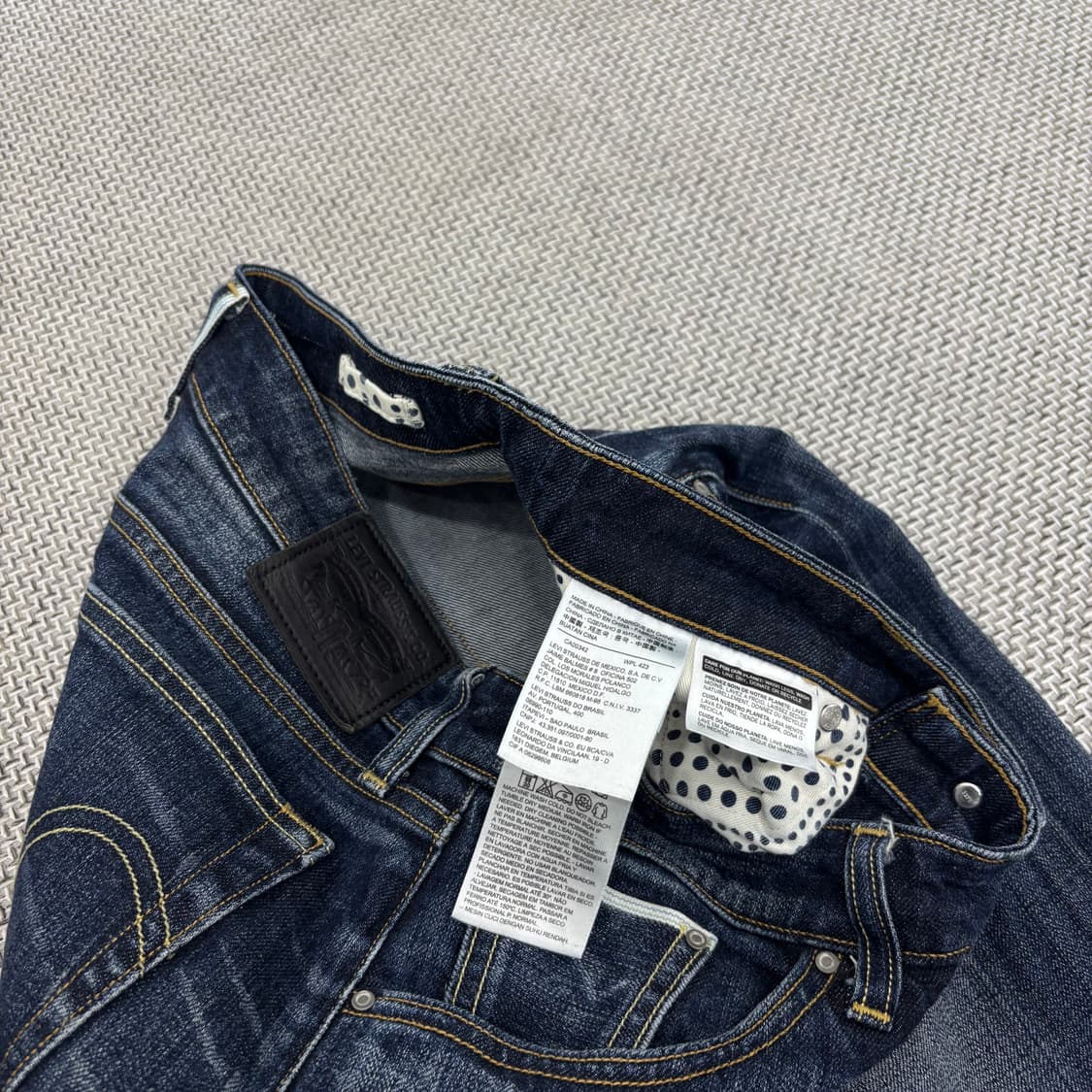 Levi's 90s 501 셀비지 데님팬츠W27 L32 상품이미지6