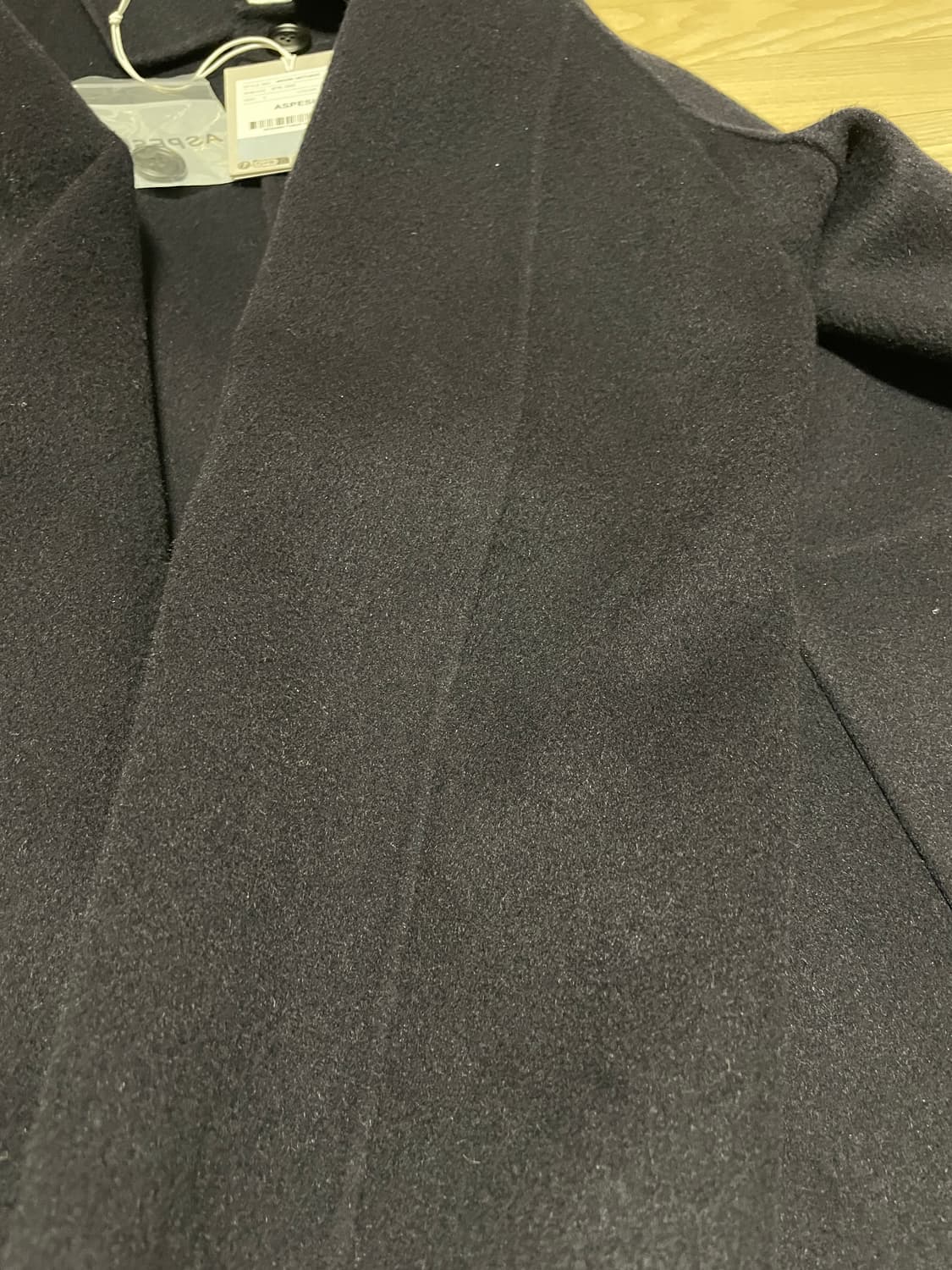 ASPESI 캐시미어 남성 하프 코트 팝니다 상품이미지5