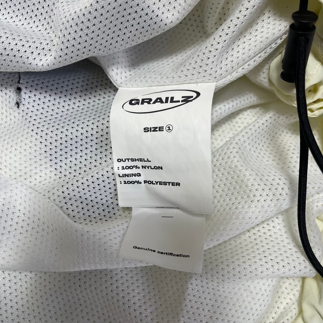 [1] 그레일즈 나일론 쉴드 자켓 아이보리 상품이미지9