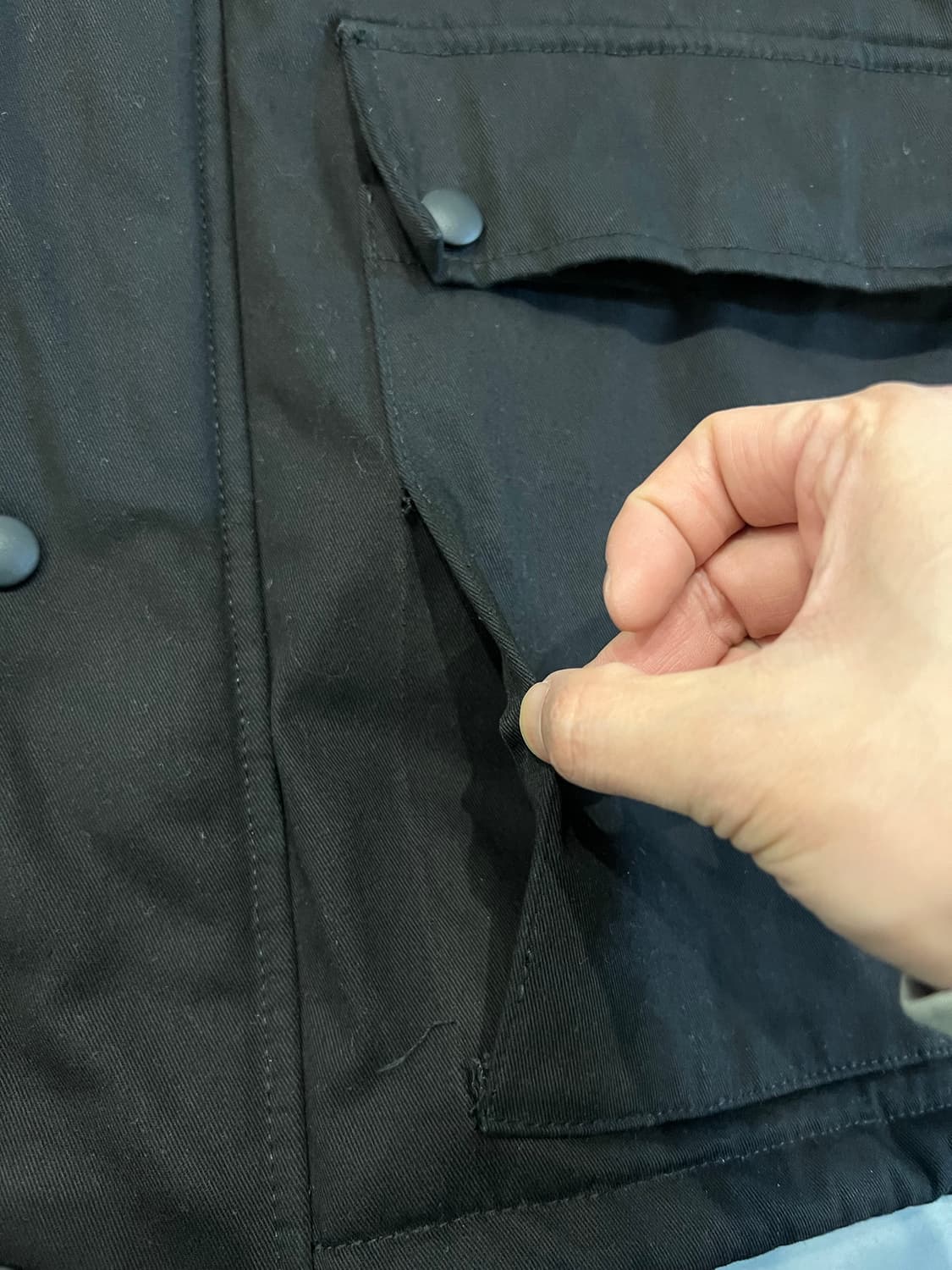 윌리차바리아 나이트 스토커 자켓  블랙 s 상품이미지10