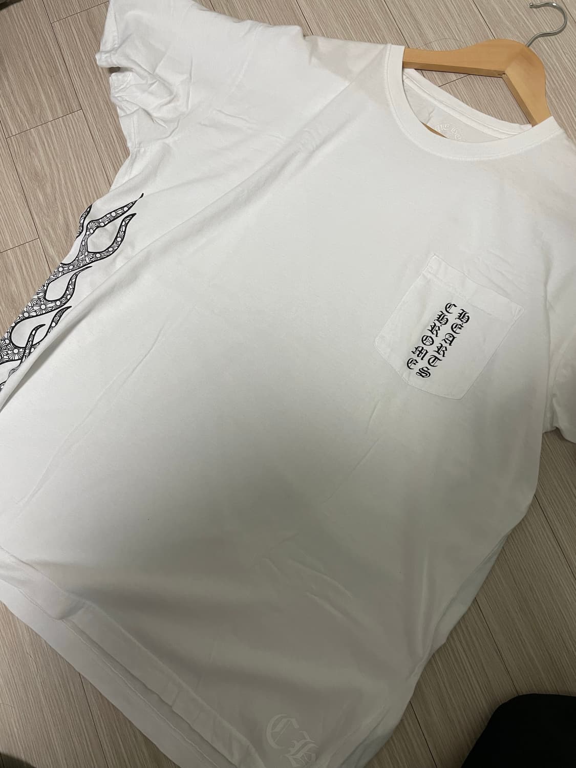 크롬하츠 포켓 반팔 티셔츠 XL 상품이미지1