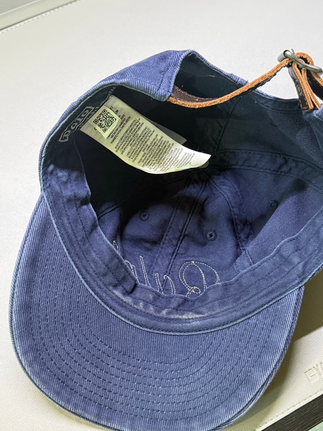 폴로 아플리케 트윌 볼캡 상품이미지3