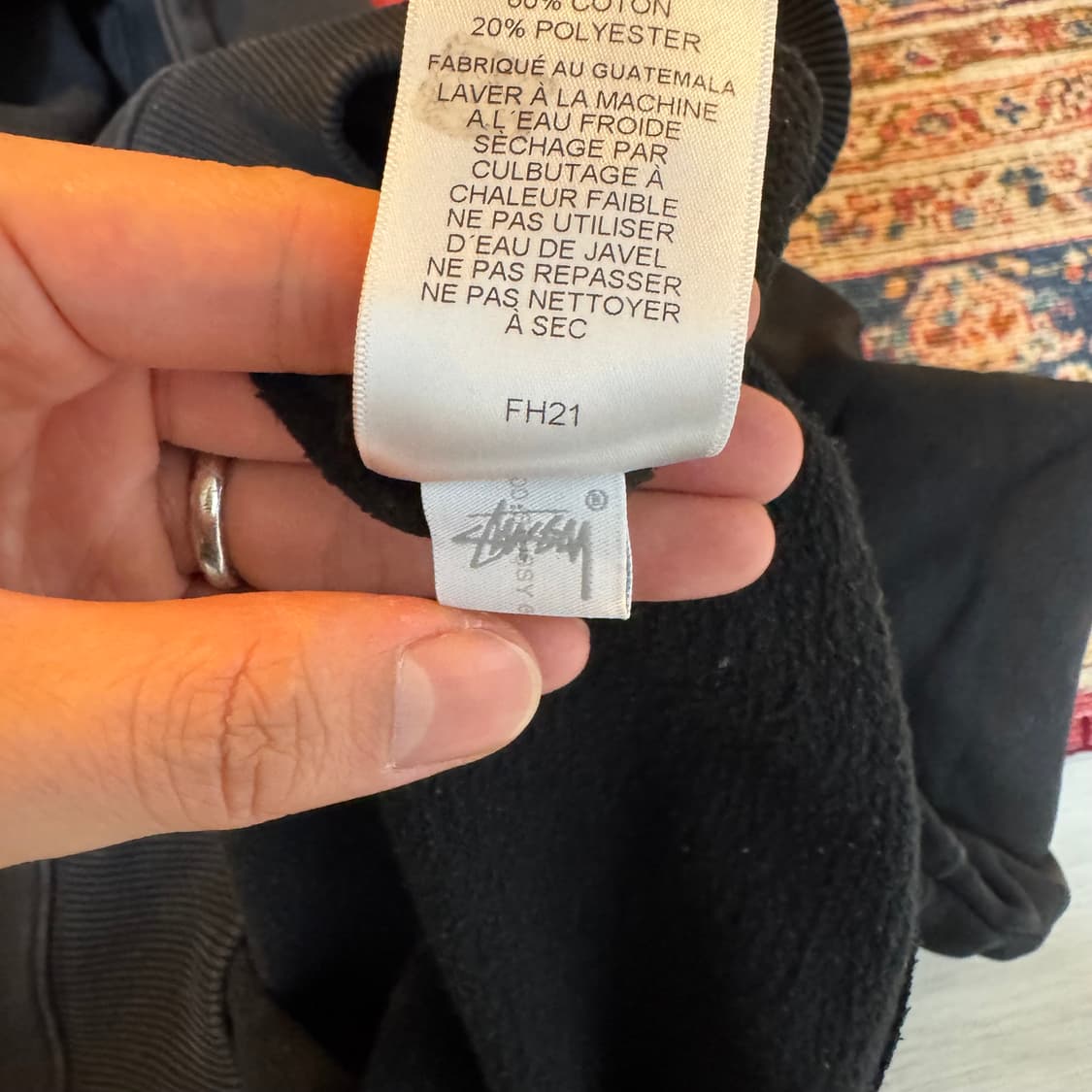 스투시 월드투어 후드티 상품이미지6