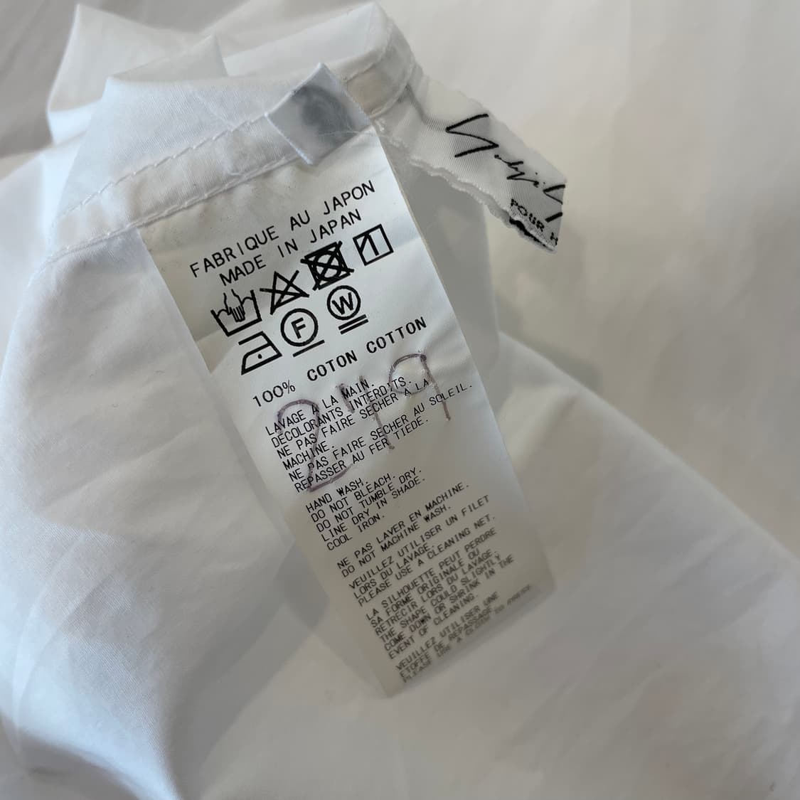  요지야마모토 레플레카 1987ss 플로랄 셔츠 상품이미지7