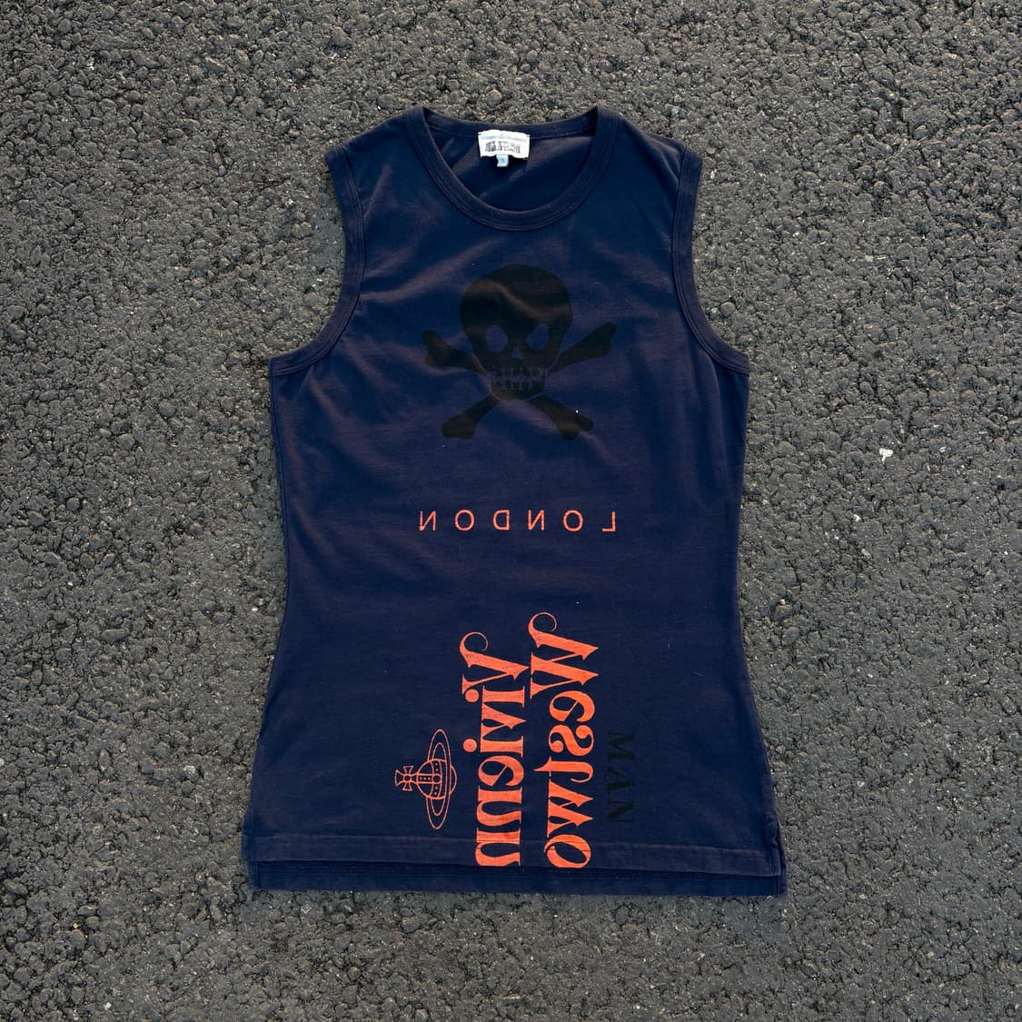 Vivienne Westwood 해골 로고 슬리브리스 상품이미지1